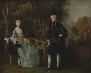 Lady Lloyd und ihr Sohn, Richard Savage Lloyd, von Hintlesham Hall, Suffolk